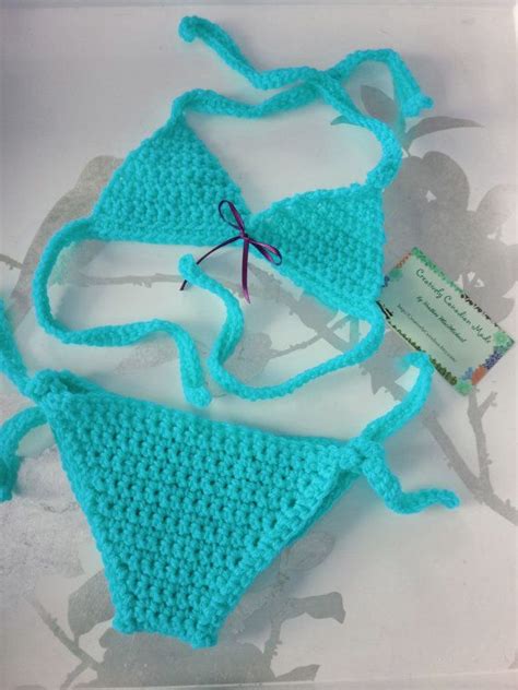 Crochet Baby Bikini Many Colors Avail By Creativelycanadian 2500