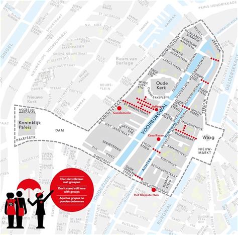 Amsterdam Red Light District Map