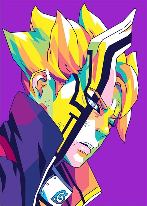 Boruto Otsutsuki Mode Posters And Prints By V Styler Printler