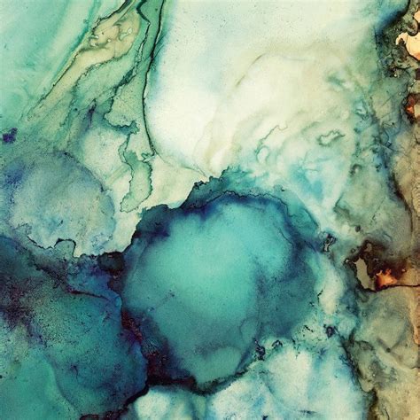 Teal Abstract Canvas Print By Spacefrog Designs Icanvas Abstract