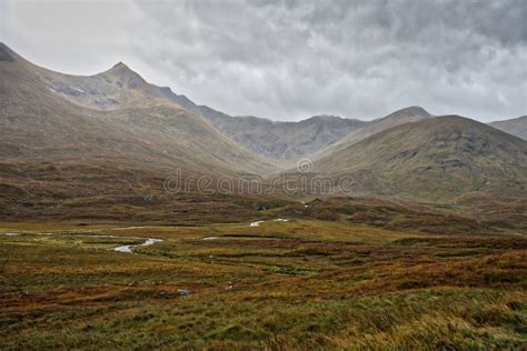 Scottish Highland Landscape Stock Photo Image Of Illuminates Rivers