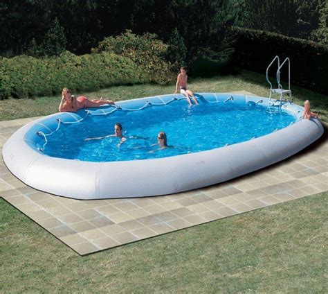 These Giant Inflatable Pools Work As Both An Above Or In Ground Pool