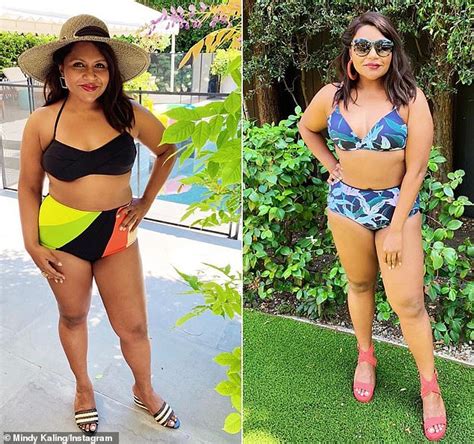 Mindy Kaling Champions Body Positivity As She Shows Off Curves In Two