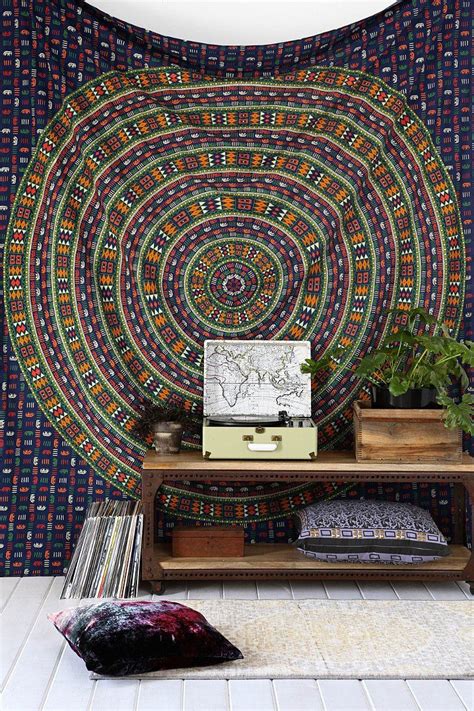 This purple psychedelic tapestry wall hanging is beautiful and handmade by our team in india. Urban Outfitters | Elephant tapestry, Blue elephants, Tapestry