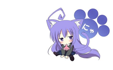 Anime Cat Girl Widescreen Wallpapers 21363 Baltana Tr
