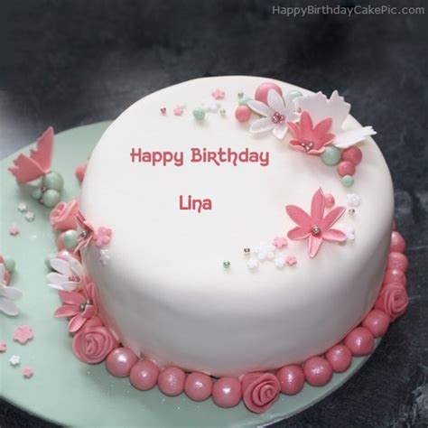 ️ Flowers Elegant Cake For Lina