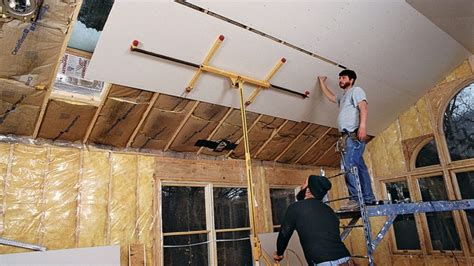 Hanging Drywall On Ceilings Fine Homebuilding
