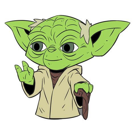 Star Wars Yoda Drawing Free Download On Clipartmag