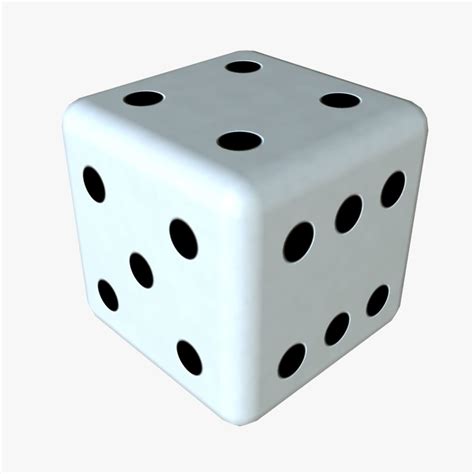 Realistic Dice 3d Model Cgtrader