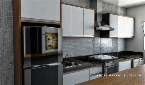 Cozinha Integrada com Área de serviço Cozinha e area de serviço integradas Design de moveis