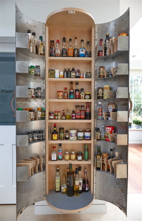 25+ best pantry organization ideas to keep your kitchen impeccably neat. Innovative freestanding pantryin Kitchen Traditional with ...