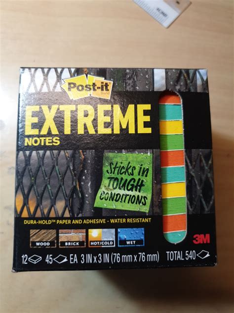 M Post It Extreme Notes Hobbies Toys Stationery Craft