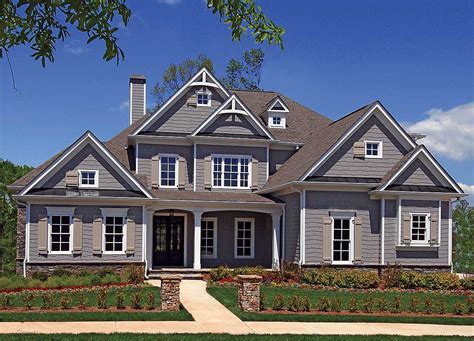 Master Down Classic House Plan 15619ge Architectural
