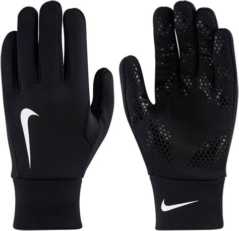 Amazon Com Nike Hyperwarm Field Player Football Gloves Black Clothing