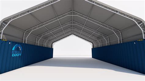 🥇shipping Container Roof 32w 40l 10h Ft Peak Double Truss