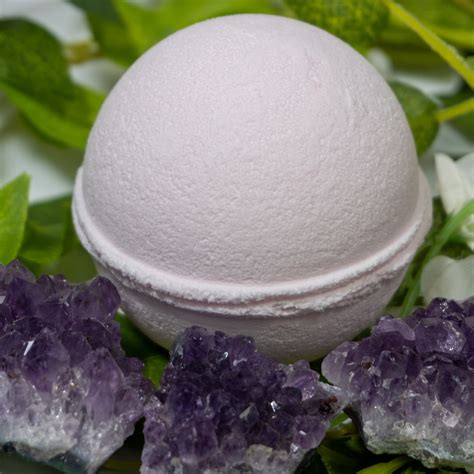 Amethyst And Moonstone Bath Bomb The Crystal Council