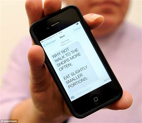 Now Council Spends £10000 On Motivational Texts To Encourage Fat People To Eat Less Daily