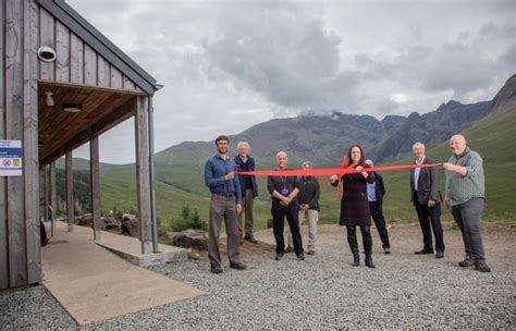 New Car Park And Facilities Opened At Skyes Fairy Pools Hie