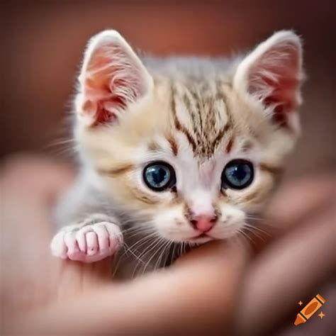 Adorable Tiny Kitten