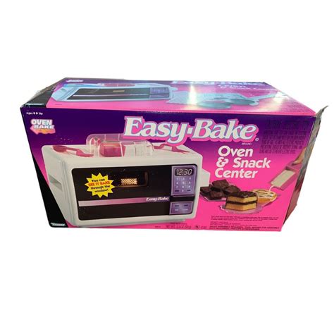 Vtg 1995 Kenner Easy Bake Oven And Snack Center Depop