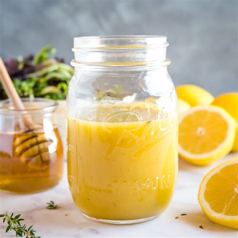 Honey Lemon Vinaigrette Salad Dressing Strawberry Oatmeal Smoothie Recipes Fruit Smoothie