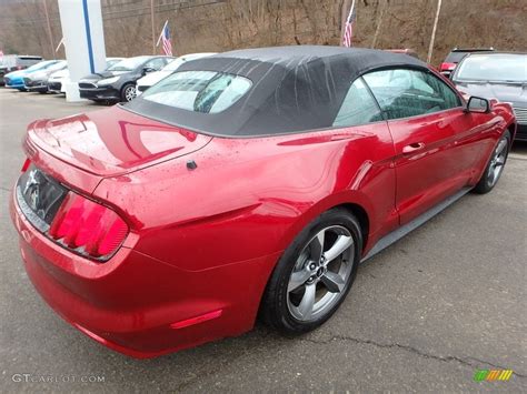 2016 Ruby Red Metallic Ford Mustang V6 Convertible 118900148 Photo 2