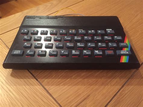 Sinclair Zx Spectrum 48k “rubber Key” Restoration Adams Vintage