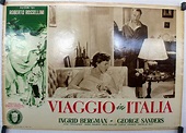 "VIAGGIO IN ITALIA" MOVIE POSTER - "VIAGGIO IN ITALIA" MOVIE POSTER