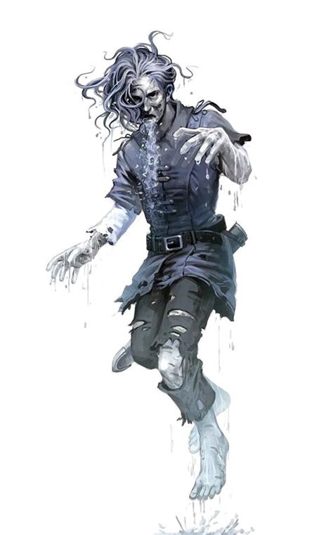 Male Human Drowned Ghost Pathfinder Pfrpg Dnd Dandd 35 5e 5th Ed D20
