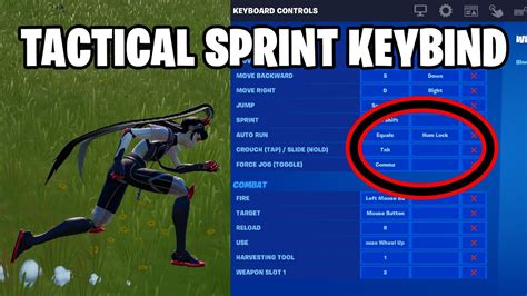 How To Change The Tactical Sprint Keybind Fortnite Season 2 Youtube
