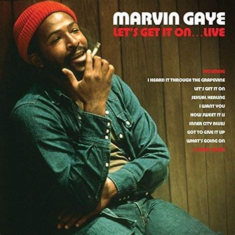 Let S Get It On LiveÉdition 180 Gr Rouge Marvin Gaye Marvin Gaye