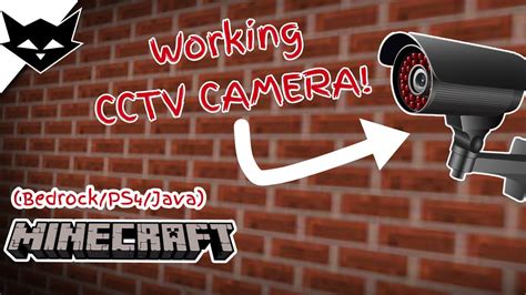 How To Build A Working Cctv Camera 2020 Minecraft Bedrock Ps4