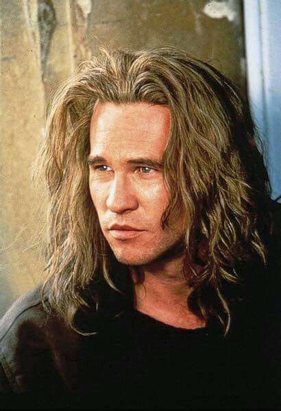 Val kilmer is terrific as templar managing to play the smart spy who finds his softer side. The poet in the saint | Val, Long hair styles