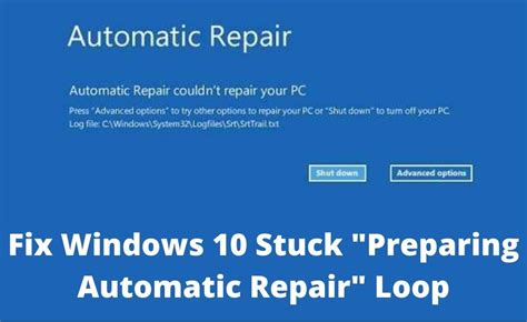How To Fix Windows Stuck Preparing Automatic Repair Loop