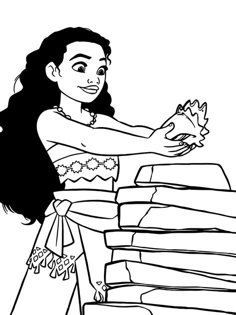 Here are all the coloring pages published on scrapcoloring. Moana Coloring Pages - GetColoringPages.com
