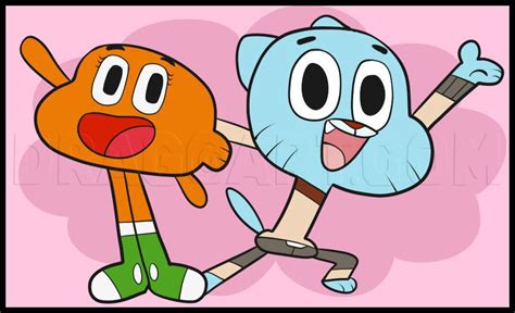 How To Draw Gumball And Darwin Arm Drawing Cartoons Hd Timon And