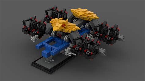 Lego Moc Gatekeeper Roller Coaster Train Model By Carcar75