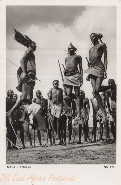 Nairobi national park is one of africa's great surprises. =PP05D2= Masai Dancers - BY: Sapra Studio, Nairobi -Series #127 - 1950s - | African, African ...