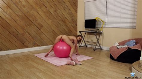Nubiles Yoga Doll Anastasia Knight Teasing Her Horny Pussy