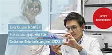 Ausschreibung zum 15. Eva Luise Köhler Forschungspreis für Seltene ...