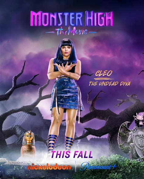 Tráiler Y Posters De La Película Live Action De Monster High Paloma
