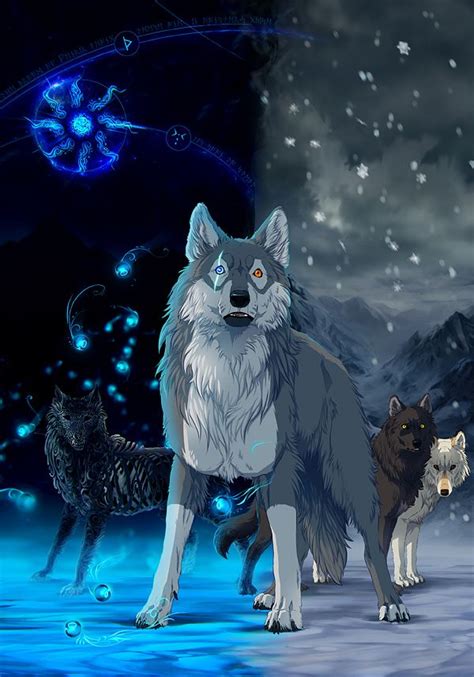 White Wolf Anime Anime White Wolf Wallpaper Wolf Wallpapers Top Free