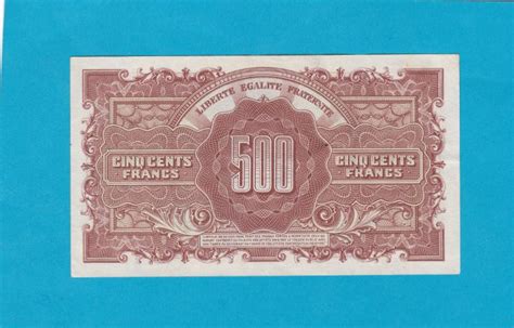 Anciennes Terres Coloniales En 3 Lettres - Billet 500 Francs Marianne - 04-06-1945 - Lettre N
