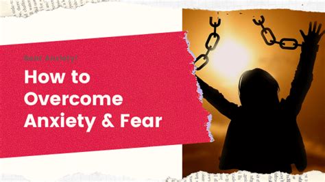 How To Overcome Anxiety And Fear Beat Anxiety Without Medication