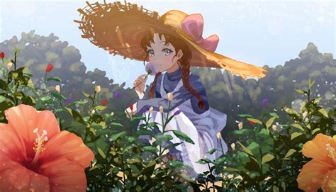 Tem Anne Shirley Anne Of Green Gables Bad Id Bad Pixiv Id Commentary Highres 1girl Arm