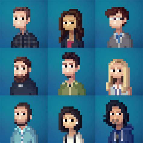 Leeoccleshaw I Will Make Pixel Art Portraits In My Pixelart Style For