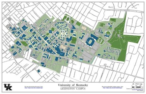 This Is A Map Of Uks Campus And Some Directions Of Travel One