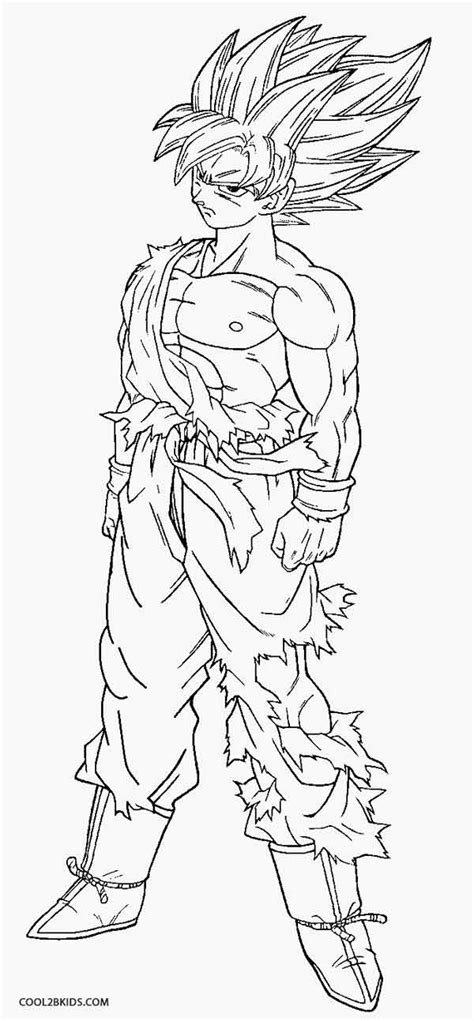 Coloring pages of video games characters. Goku Printable Coloring Pages - Coloring Home