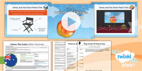 Year 4 James And The Giant Peach Play Scripts Lesson 5 To Support Teaching