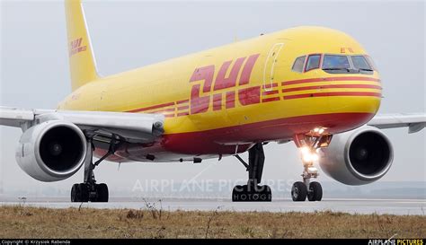 D Alew Dhl Cargo Boeing 757 200 At Katowice Pyrzowice Photo Id